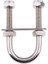 316 Deniz Sınıfı Tekne Paslanmaz Çelik U-Bolt M10 50X90 x 43MM U Cıvata 2