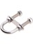 316 Deniz Sınıfı Tekne Paslanmaz Çelik U-Bolt M10 50X90 x 43MM U Cıvata 3