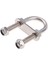 316 Deniz Sınıfı Tekne Paslanmaz Çelik U-Bolt M10 50X90 x 43MM U Cıvata 5