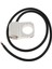12 V Motosiklet Gidon Far Push Button Anahtarı Paslanmaz On-Off Beyaz 2