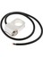 12 V Motosiklet Gidon Far Push Button Anahtarı Paslanmaz On-Off Beyaz 4