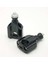 Motosiklet 2 Adet 1 1/8 "kolu Yağ Bar Dağı Kelepçeleri Riser Kir Bisiklet Siyah Için 3