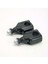 Motosiklet 2 Adet 1 1/8 "kolu Yağ Bar Dağı Kelepçeleri Riser Kir Bisiklet Siyah Için 4
