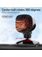 Oto Araba Isıtıcı Takma Sigara Çakmak Dokuman Otomobil Ön Cam Fan 12 V Siyah 3