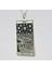 Gümüş Yıldız Tarot Kartı Plaka Kolye (BG-KLY-760) 2