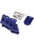Kawasaki KX125 / 250 1988-1996 Mavi Için Motosiklet Arka Zincir Kılavuz Guard 5
