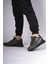 Haki Siyah Unisex Sneaker 0012705 1