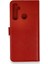 Realme 6i Kılıf Kapaklı Cüzdan Standlı Deri - Kırmızı 1