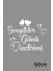 Sevgililer Günü Indirimi Yazısı Sticker 60CM - Beyaz 2