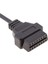 Araba 19 Pin Erkek 16 Pin Obd2 Obdıı Tarayıcı Kablosu Adaptörü Porsche Için (Yurt Dışından) 3