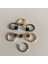 Cerrahi Çelik Disk Kilitli Black Halka Piercing- Halka Çap 10 mm - 1 Adet 2