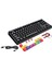 87 Tuşlar Kablolu Mekanik Klavye Kırmızı Anahtarları Tuş Takımı Pc Gamers Rgb Ofis Siyah (Yurt Dışından) 1