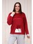 Baskılı Kadın Battal Pijama Takım 5