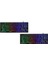 2x USB Kablolu 87 Tuşlar Mekanik Oyun Klavye Rgb Arkadan Aydınlatmalı Pc Oyuncular Için (Yurt Dışından) 1