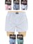 Karışık Renk 6’lu Paket Pamuklu Poplin Boxer Şort 1