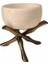 Bambu Eskitme Pirinç Ayaklı Beyaz Mermer Kase 12 cm 2