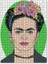 Frida Kahlo Gül Taçlı 1000 Parça Puzzle Yapboz Mdf (Ahşap) 1
