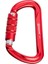 Profesyonel Kaya Tırmanışı Karabina Vida Kilidi Ağır Carabiner Kırmızı 2
