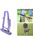 Golf Kulübü Taşıma Çantası ile Ball Kılıfı Kursu Eğitim Durumda Mini Taşıyıcı Mor 4