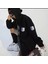 Büyük Beden Kapüşonlu Tam Fermuarlı Sırt Kanat Baskılı Oversize Yeni Trend Kadın Ceket-Sweatshirt 1