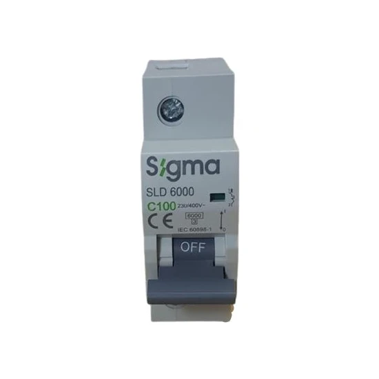 Sigma 100a C/6ka Otomatik Sigorta Sigma