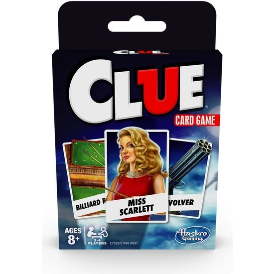 Hasbro Gaming Cluedo Kart Oyunu E7495 E7589 Lisanslı Ürün