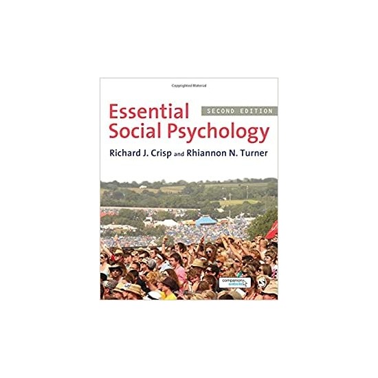 Essential Social Psychology Richard J. Crisp Rhiannon Kitabı