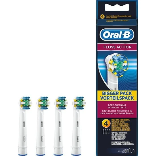 Oral-B Floss Action 4'lü Yedek Başlık