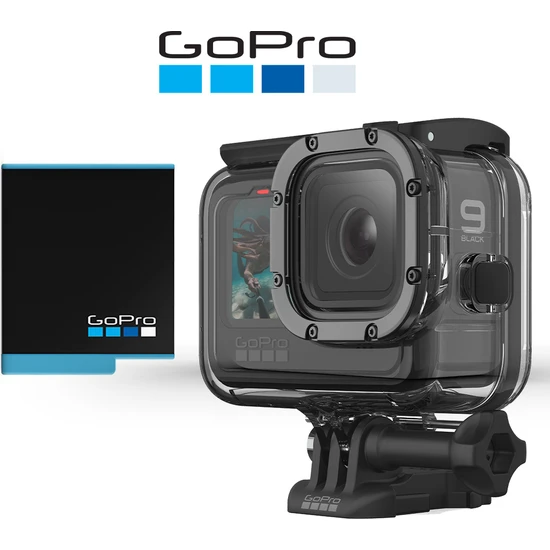 GoPro Hero9+ Batarya+ Koruyucu Kap