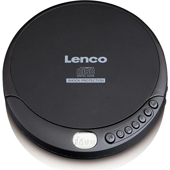 Lenco Taşınabilir CD Çalar / Mp3 Çalar Discman Anti Şok Özellikli Siyah CD-200