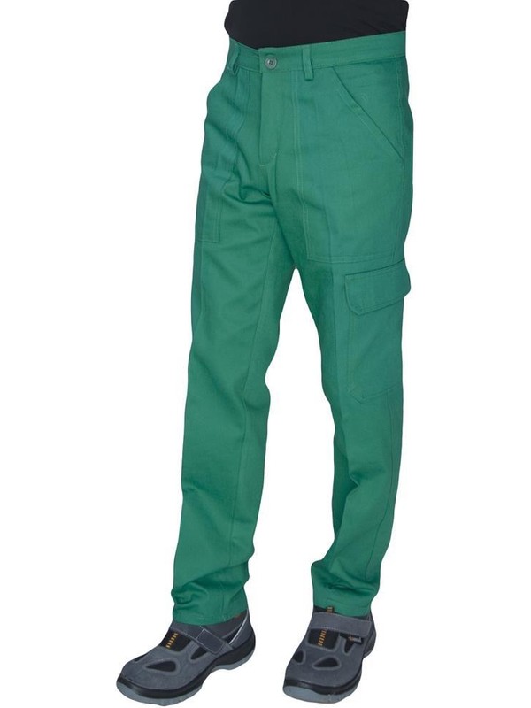 Şensel, İş Pantolonu, Yeşil, Komando Cepli -54E1322-