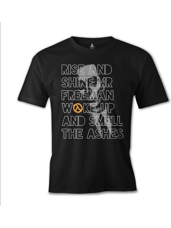 Half Life 2 Rise And Shine Siyah Erkek Tshirt Fiyatı