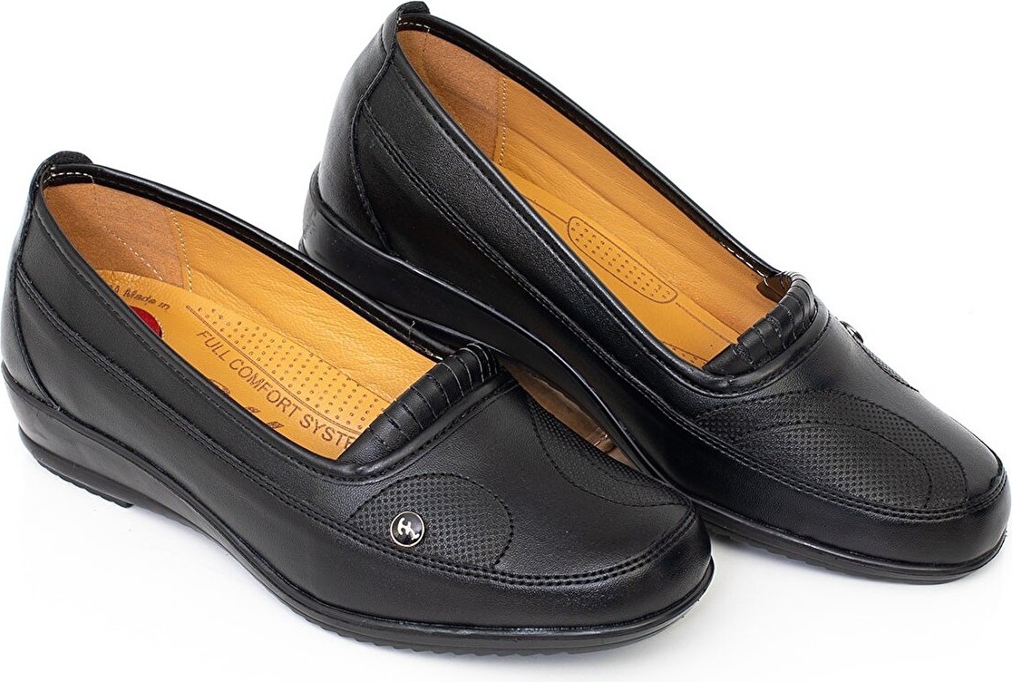 The Hope Shoes Kadın Ortopedik Deri Taban Her Mevsim Günlük Anne Ayakkabısı