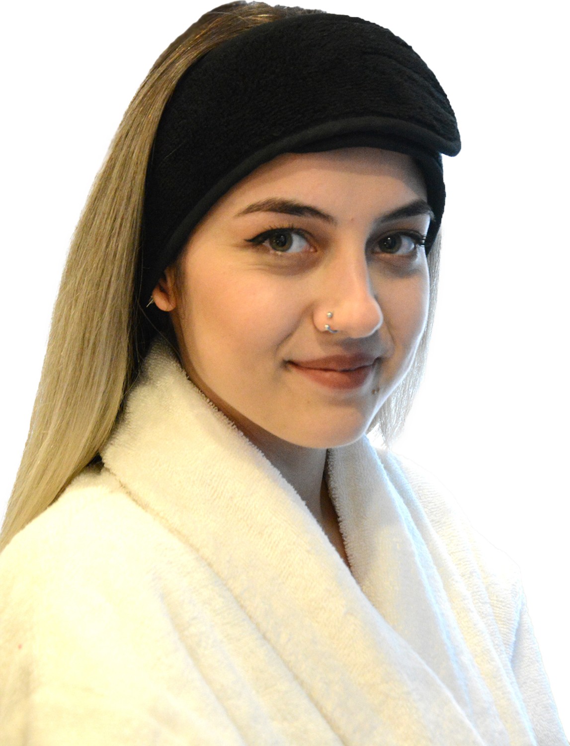 Anera Towel Saç Bandı %100 Pamuklu Havlu Makyaj Bandı Sporcu Saç Ter Bandı görsel 7