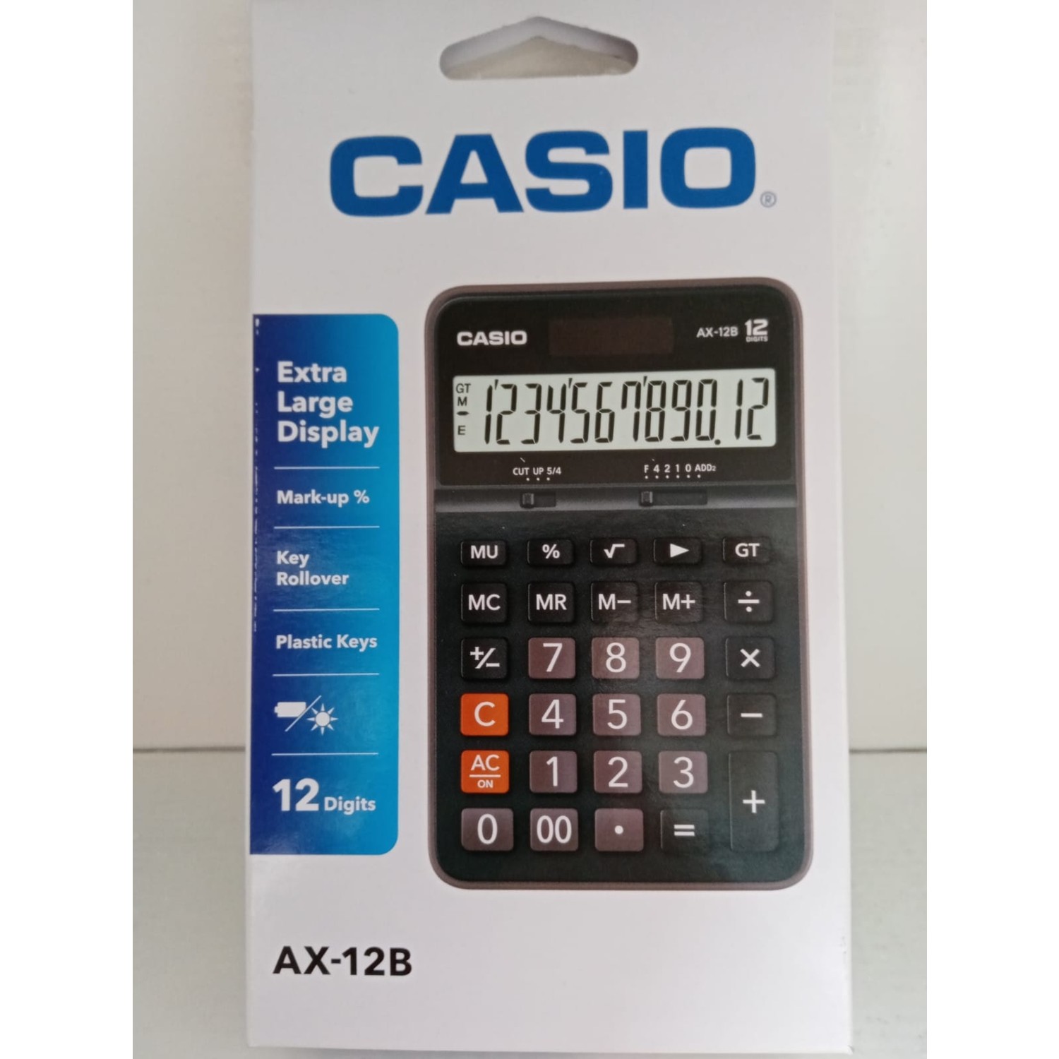 Casio Casio Hesap Makinesi AX-12B Fiyatı - Taksit Seçenekleri