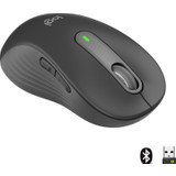 Logitech Signature M650 Büyük Boy Sol El Için Sessiz Kablosuz Mouse - Siyah