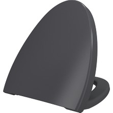 Bocchı Etna Klozet Kapağı - Soft Cls - Mat Antrasit