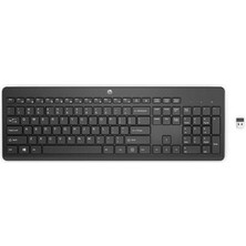 HP 230 Kablosuz Klavye Türkçe Siyah 3L1E7AA-AB8