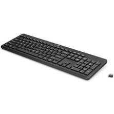 HP 230 Kablosuz Klavye Türkçe Siyah 3L1E7AA-AB8