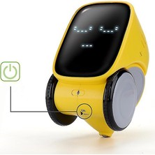 Jessieyou Mall Lbq-Akıllı Şarj Araba Robot Ses Kontrolü Diyalog Kayıt Indüksiyon Dokunmatik (Yeşil) (Yurt Dışından)