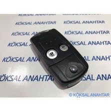 Köksal Anahtar Honda Cr-V Accord City Civic 2 Tuşlu Kumanda Kabı