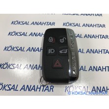 Range Rover Sport, Vogue, Discovery, Freelander (L322-L319) 5 Tuşlu Smart Kumanda Kabı