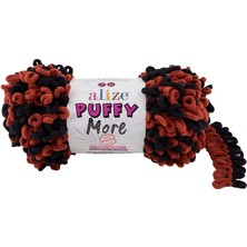 Alize Puffy More El Örgü Ipi - 6262 Taba - 150 Gr. 11,5 Mt.