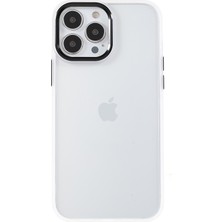 Hello-U Apple iPhone 13 Pro Max Için Metal Kamera Korumalı Akrilik + Tpu Hibrit Telefon Kılıfı - Şeffaf (Yurt Dışından)