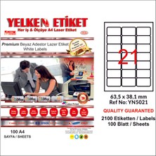 Yelken 63,5X38,1 mm