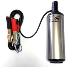 Gross 24 Volt Dalgıç Pompa Ø 40 Sıvı Aktarım Mazot Transfer Pompası Alüminyum