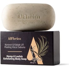 Alfheim Alfheim hemp Seed ve Kabak Lifi Peeling Vücut Sabunu/ Ölü Hücrelerden Arındırır 300 gr