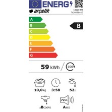 Arçelik 10120 MA 1200 Devir 10 kg Çamaşır Makinesi