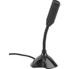 3C Store Evrensel USB Standı Mini Mikrofon Masaüstü Mikrofonlar Micfor Pc Masaüstü Dizüstü Dizüstü Bilgisayar Macbook Konuşma (Yurt Dışından)