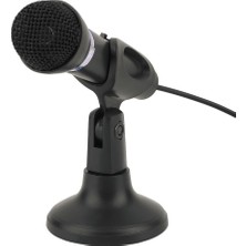 3C Store Bilgisayar Dizüstü Masaüstü Mikrofon KTV-307 Tel Karaoke El Mikrofonu 3.5mm Mic, Şarkı Kaydı Içın Tabanlı (Yurt Dışından)